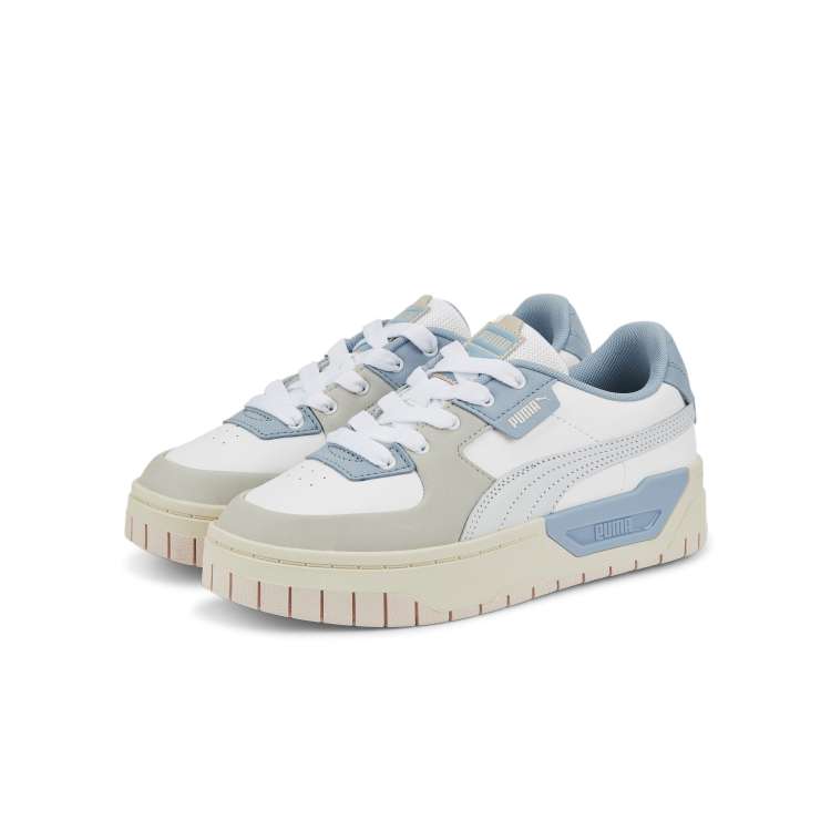 PUMA Cali Dream pastel sneakers in white and blue ASOS