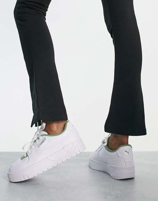 PUMA Cali Dream Sneaker in Wei und Gr n ASOS