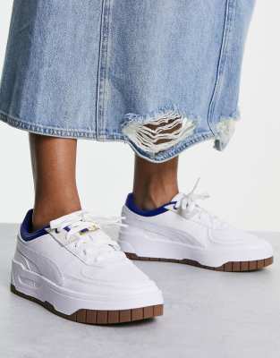PUMA - Cali Dream - Sneaker in Weiß und leuchtendem Blau