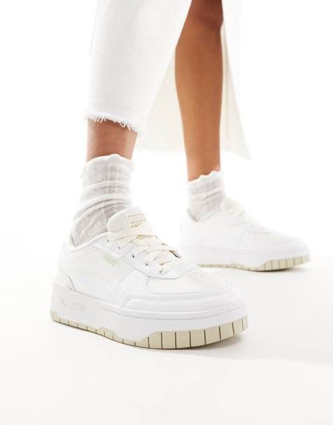 PUMA - Cali Dream - Sneakers i råhvid og beige - view 1