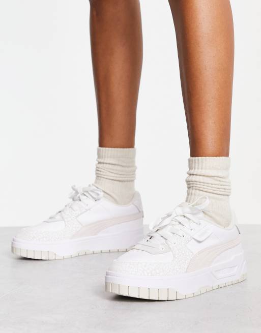 Puma Cali Dream sneakers in white and leopard print - exclusive to ASOS, 4 of 4