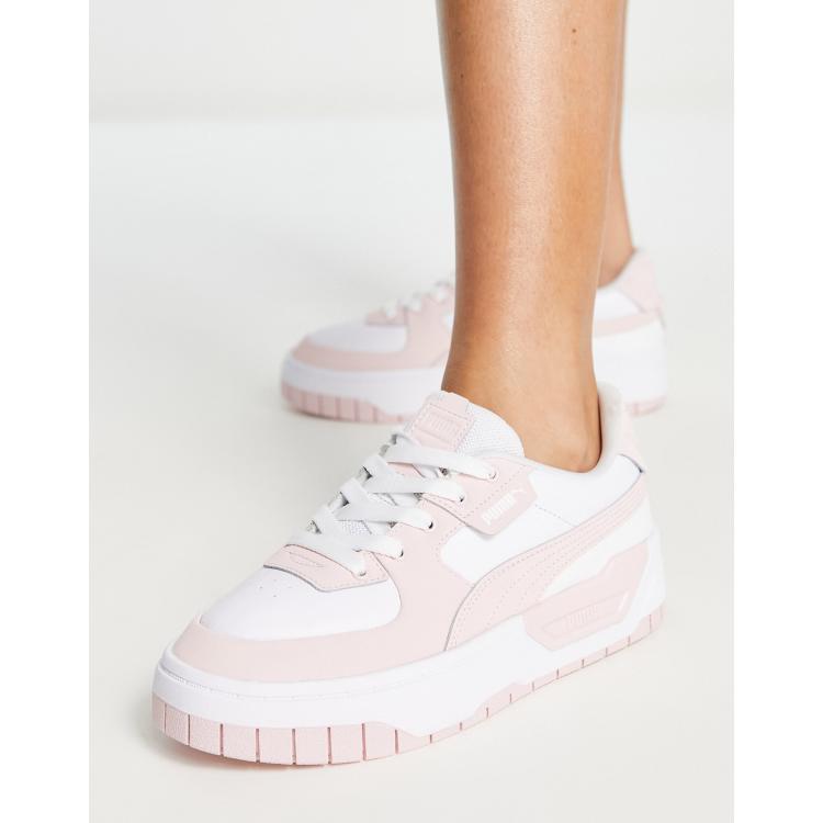 White and pink puma shoes new arrivals