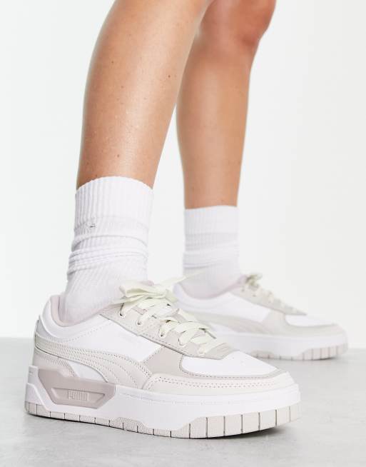 PUMA Cali Dream sneakers in white with light gray detail