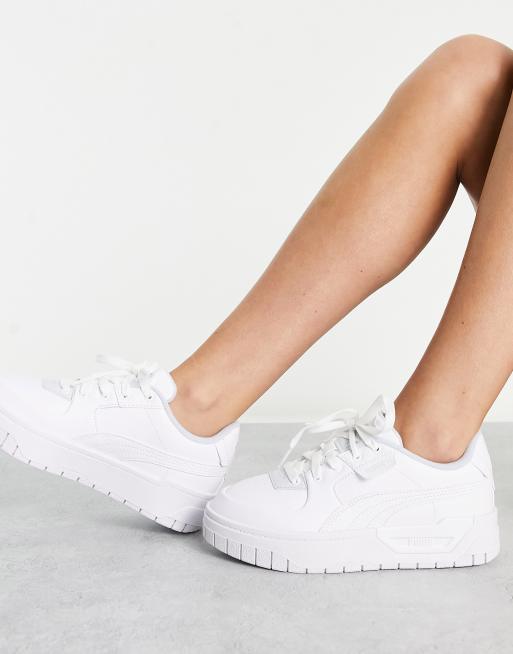 Puma Cali Dream Terry Baskets Blanc