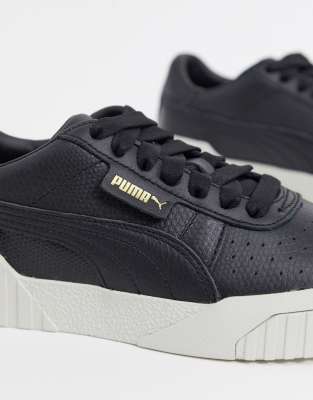 puma cali emboss black