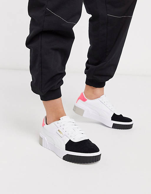 Puma Cali remix sneakers in white | ASOS