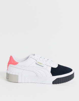 puma color block shoes