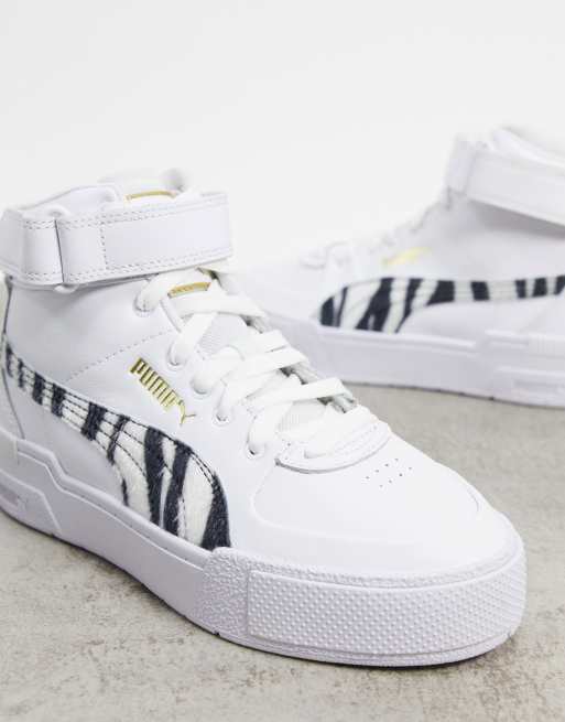 Puma montante outlet blanche