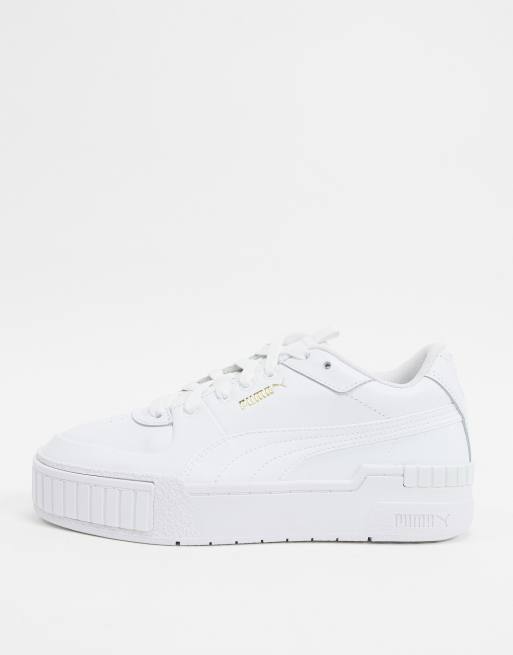 Puma Cali Sport chunky sneakers in white