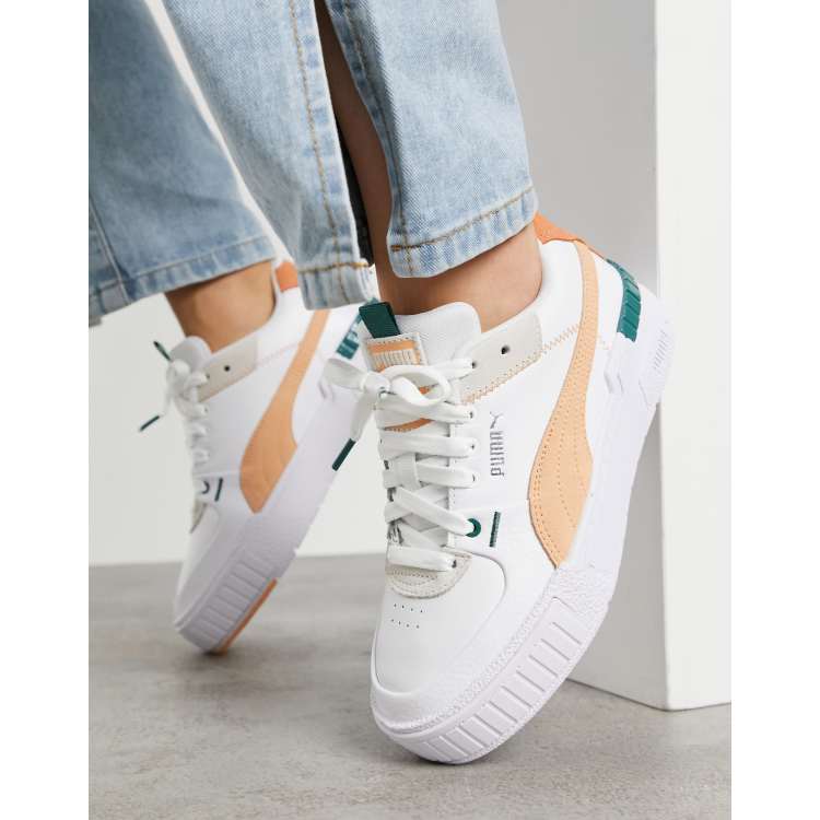 Puma cali white chunky cheap