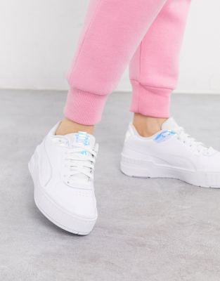 puma cali sport chunky white