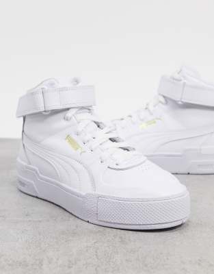 puma cali triple white sneakers