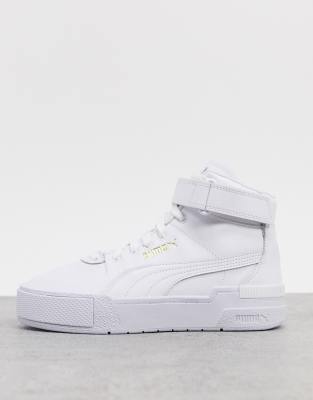 puma cali triple white sneakers