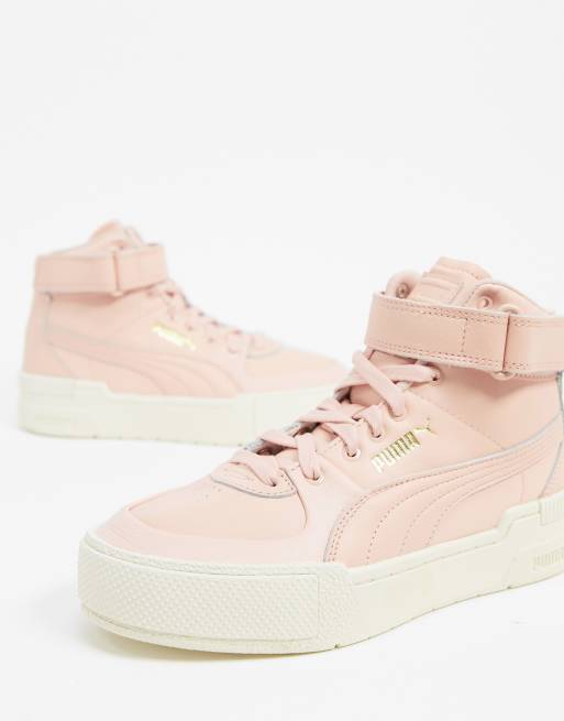 Pink high hot sale top pumas