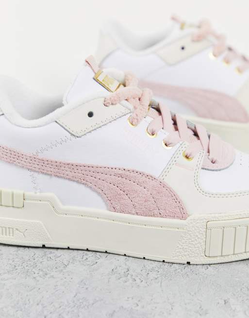 Puma cali store weiss rosa