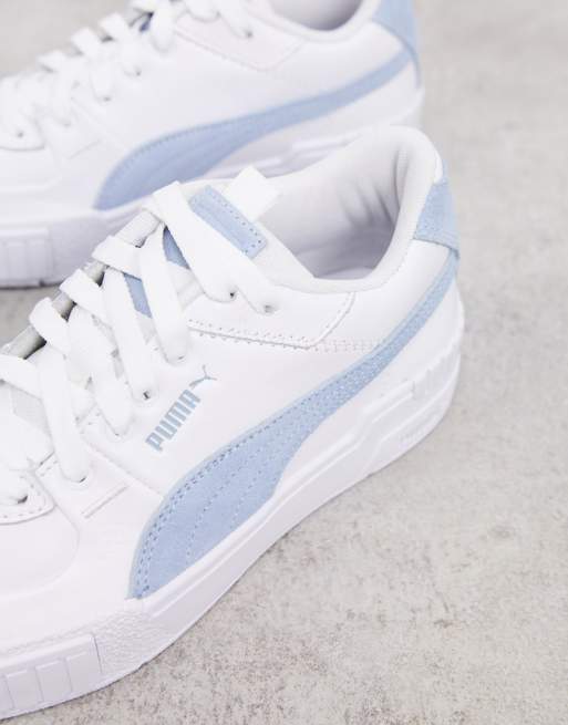 Puma blue and on sale white