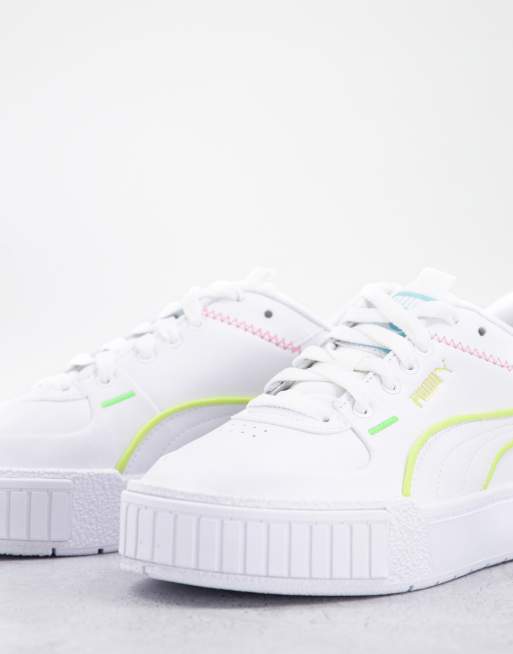 Neon store puma sneakers