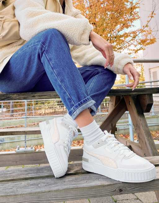 Now Trending: White Sneakers From PUMA Platform Sneakers, 45% OFF