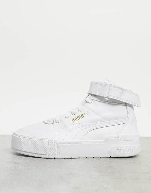 Puma cali sport top warm sale up