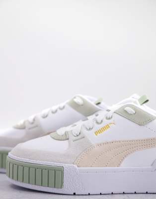 puma sage green trainers