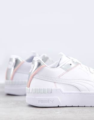 white puma silver
