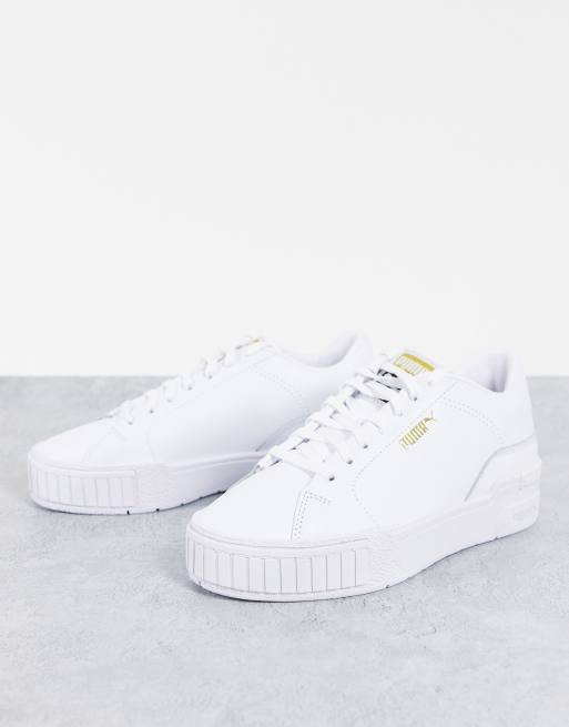 Puma Cali sport trainers in white