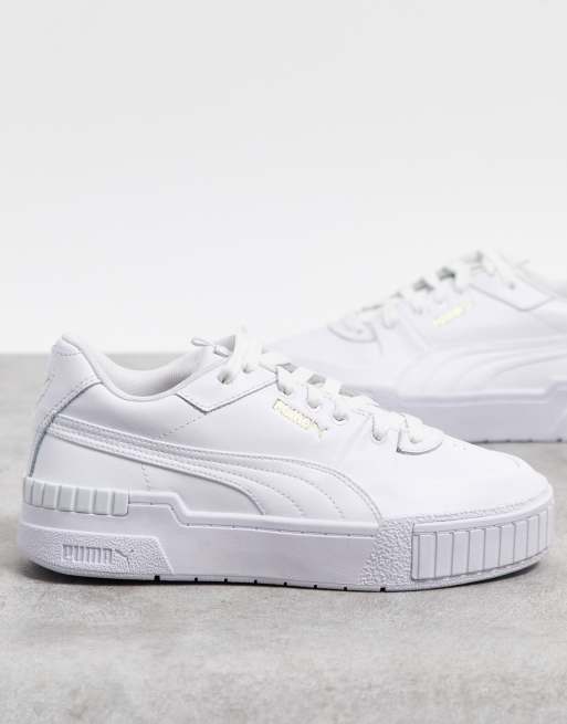 cali puma all white