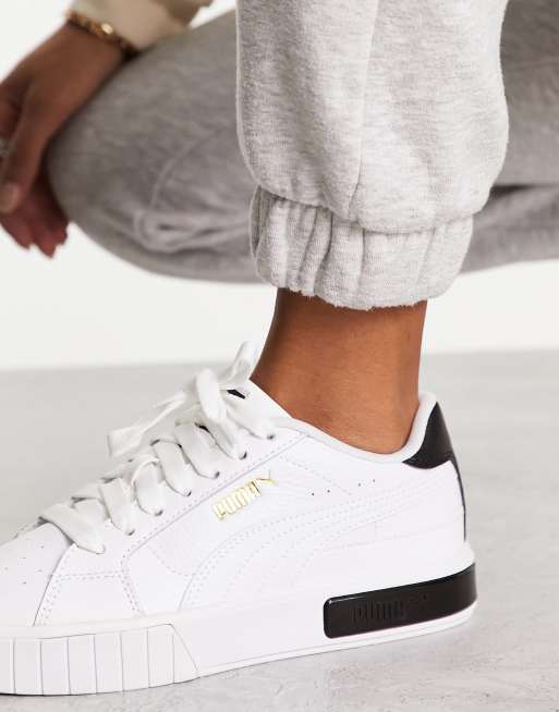 Puma blanc store et or