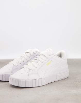 puma cali triple white sneakers