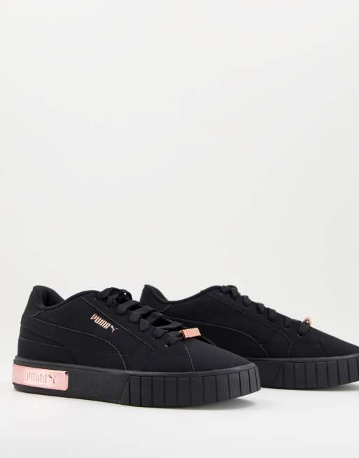 Puma Cali Star V2 Baskets avec d tails m talliques Noir et rose