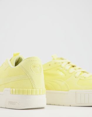 yellow suede trainers