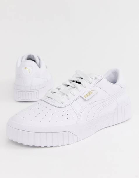 Puma – Cali Triple – Weiße Sneaker