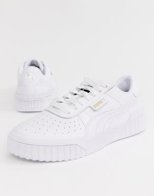 puma cali women's white