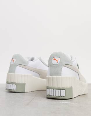 asos puma cali wedge