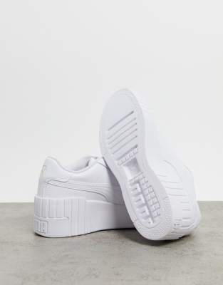 asos puma cali wedge