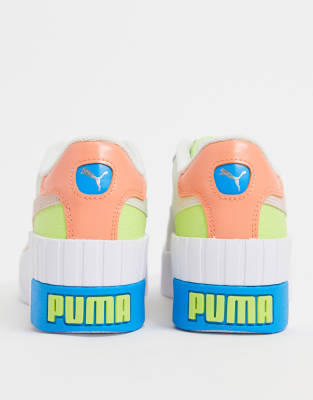 asos puma cali wedge