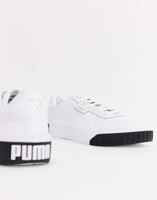 Puma cali sport noir et blanche new arrivals