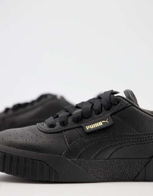 Puma cali clearance sneakers zwart