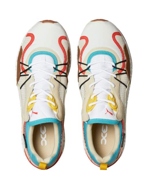 PUMA Calibrate Restored sneakers in white multi | ASOS