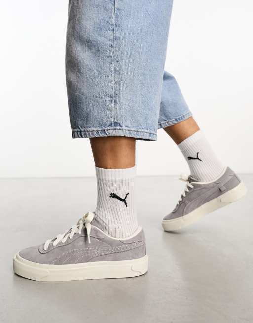 Puma Capri trainers in grey