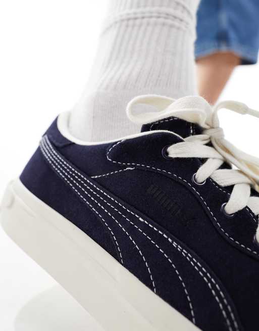 Puma Capri trainers in navy