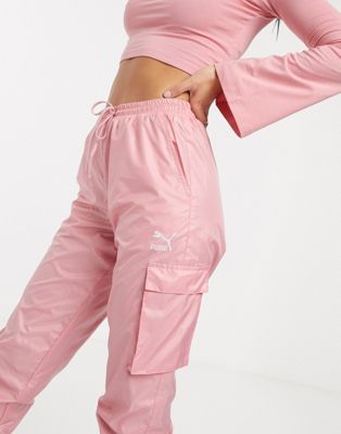 Puma Cargo Trousers in Pink | ASOS