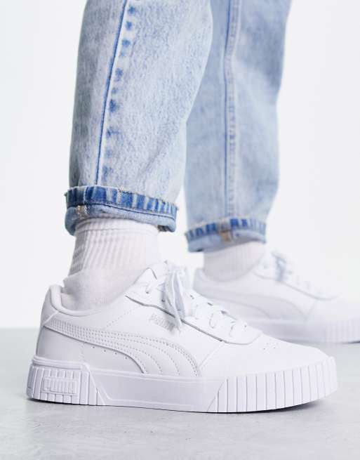 Puma Carina - Hvide sneakers | ASOS