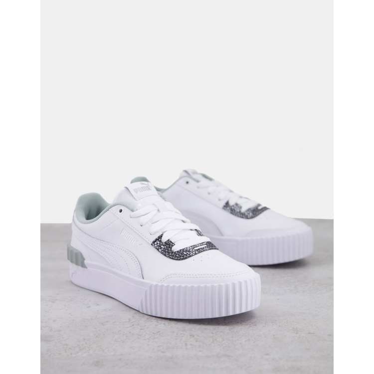 Puma carina outlet damen sneaker weiß