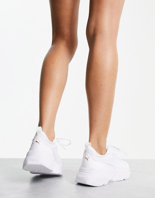Puma - Cassia - Sneakers in wit, 2 van 4