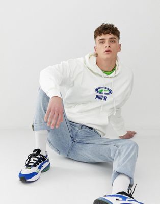 Puma Cell Pack hoodie in white | ASOS