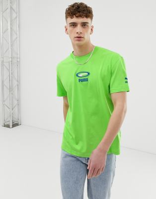 lime green puma shirt