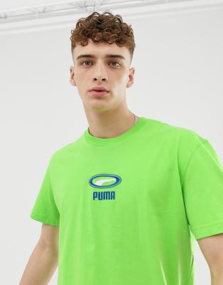 Puma - Cell Pack - T-shirt in neon 