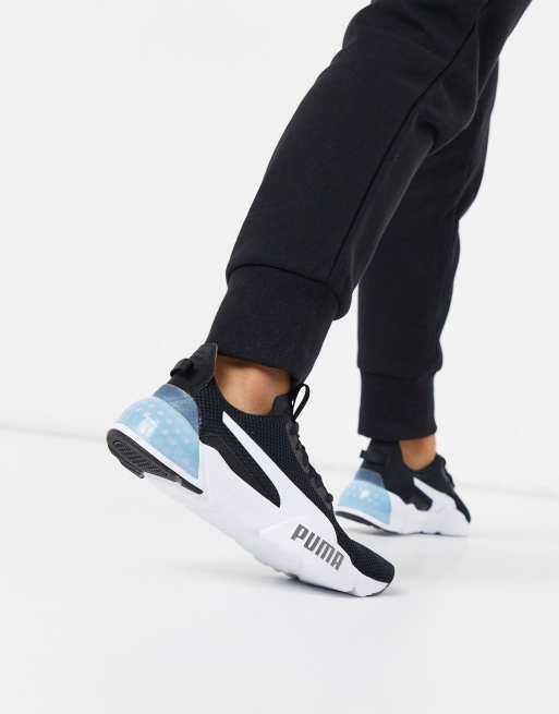 Puma PHASE performance sneakers in black & | ASOS