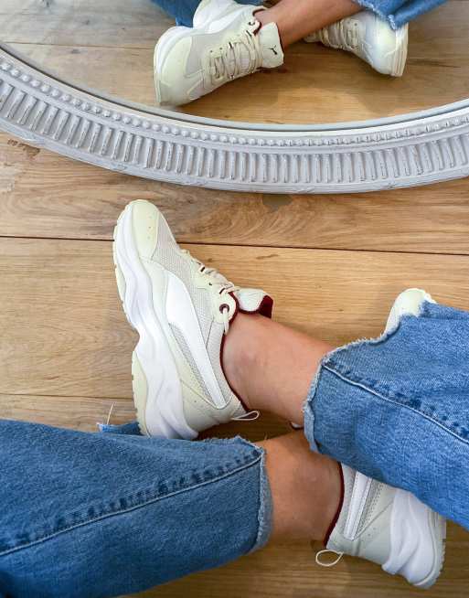 PUMA Cilia chunky sneakers beige | ASOS